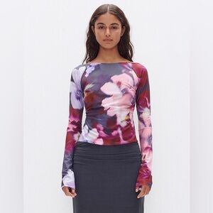 Ownley Emory LS Top in Iris